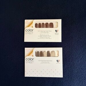 Color Street Nail Polish Strips - Neutral Shades